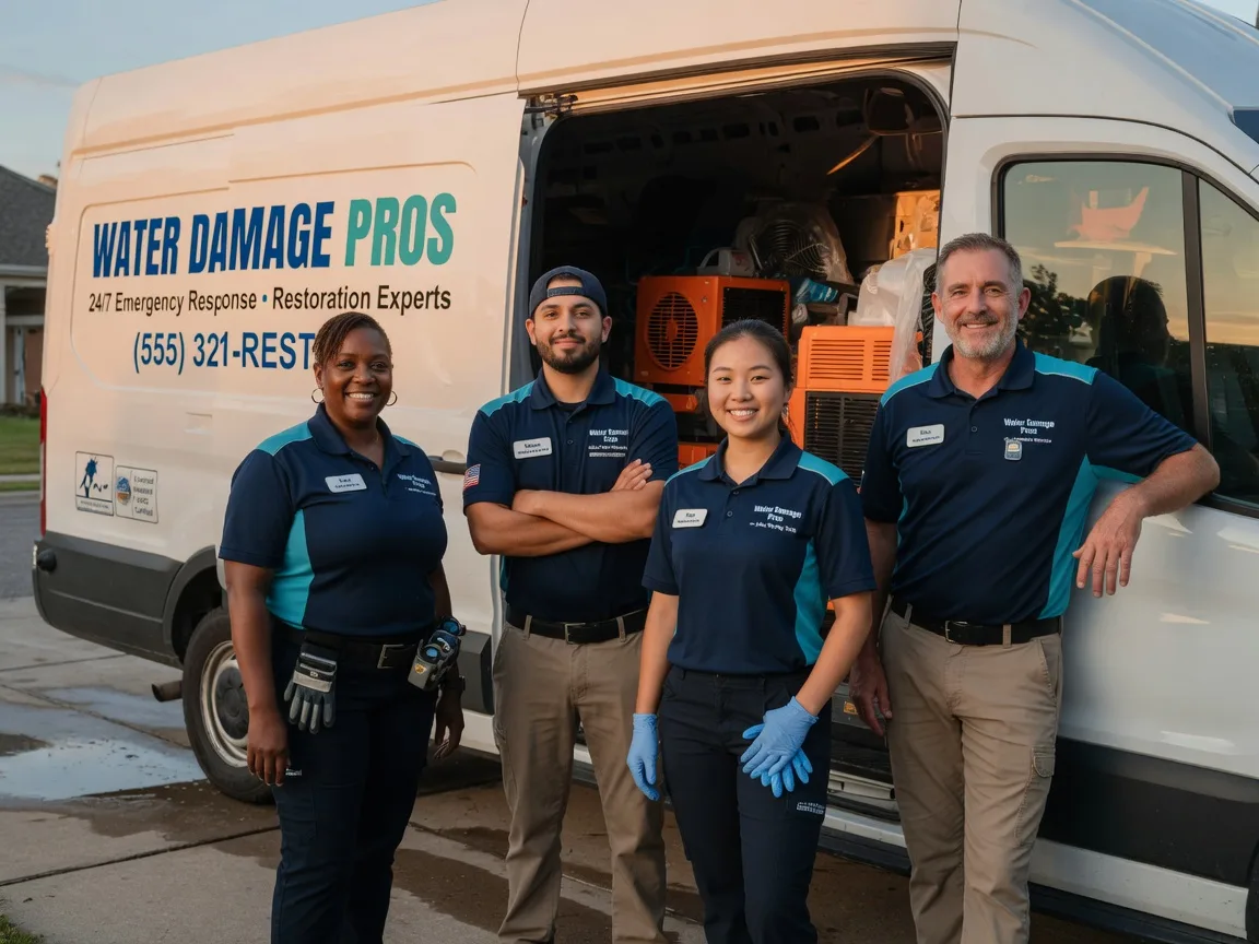 Water Damage Restoration company in Verona, MS