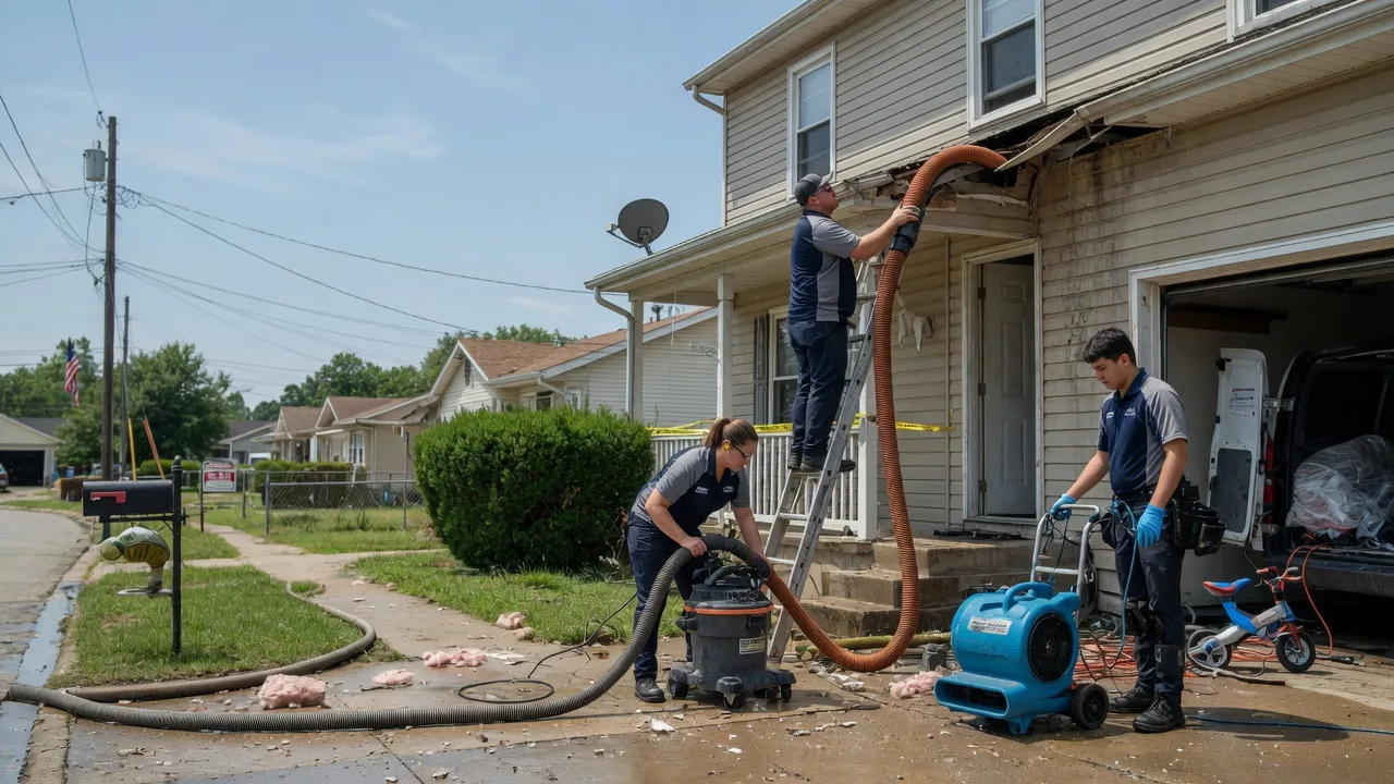 Water Damage Restoration in Verona, MS near me